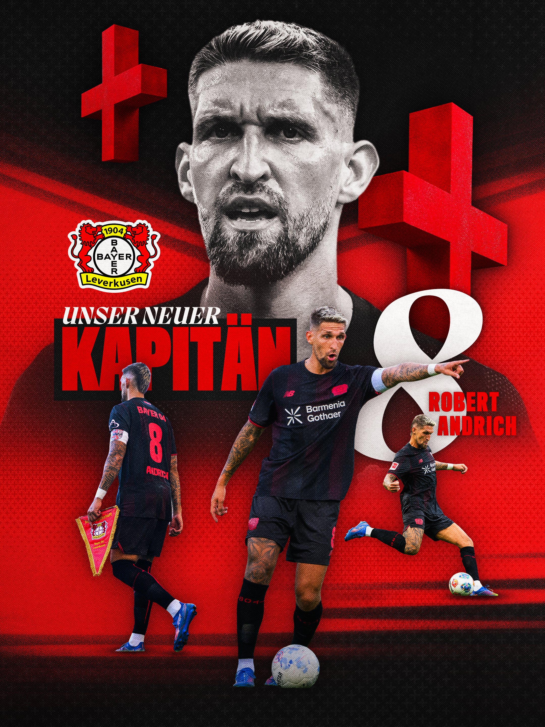 开云体育网页版登录入口-官方:安德里希成为勒沃库森新任队长